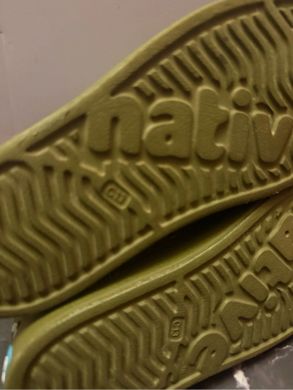 Native Olive Green Slip-On Waterproof Sneakers